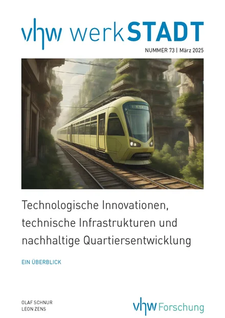 Cover werkSTADT Nummer 73