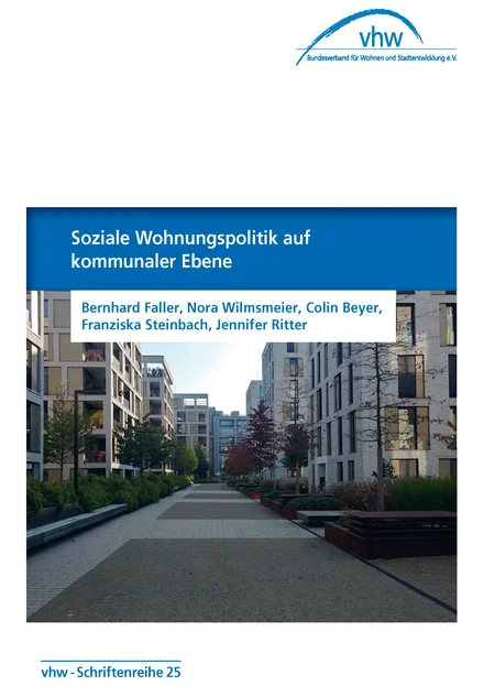 Cover vhw Schriftenreihe Nummer 25