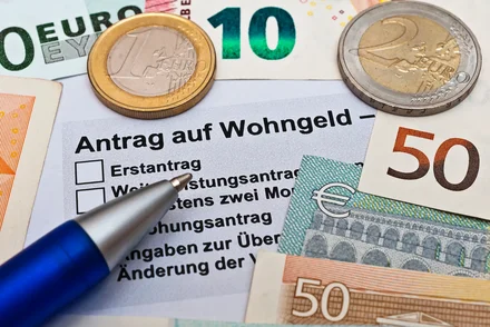 Antrag auf Wohngeld
