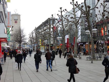 Foto Fußgängerzone Stuttgart