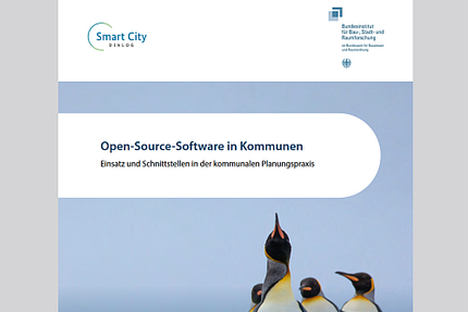 Titelseite der BBSR-Studie "Open-Source-Software in Kommunen"