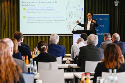 Impression von der vhw-Tagung "Kommunalverwaltung digital denken" © Ladan Rezaeian