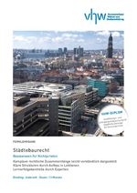 Folder für den Fernlehrgang Städtebaurecht mit einer Stadtansicht