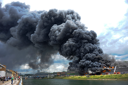 Großbrand Katastrophenschutz