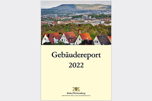 Gebäudereport 2022 Baden-Württemberg