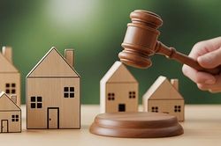 Symbolbild Versteigerung Häuser und Grundstücke