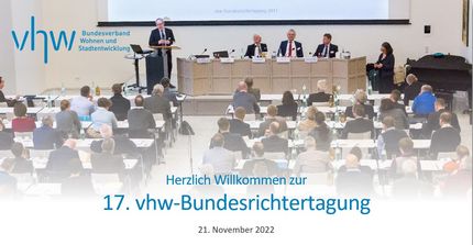 17. Bundesrichtertagung zum Städtebaurecht