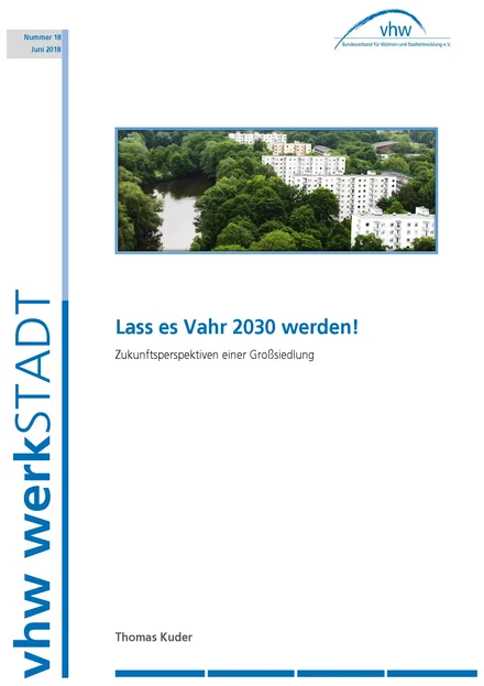 Cover werkSTADT Nummer 18
