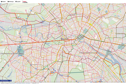 Digitale Plattform Stadtverkehr Berlin 2023