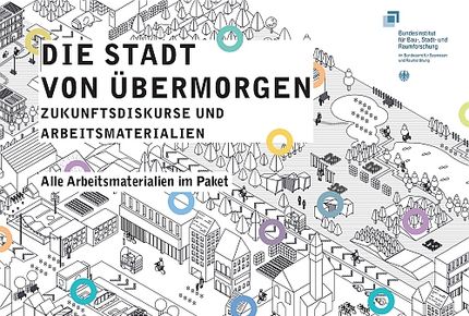 Titelblatt Arbeitsmaterialen Stadt von übermorgen