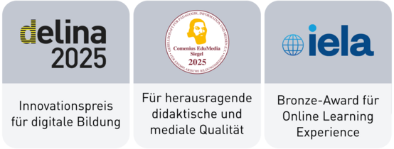 Internationale Auszeichnungen der vhw-E-Learnings