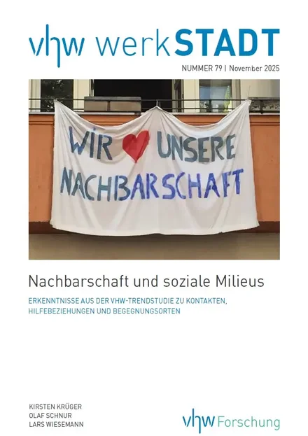 Cover werkSTADT Nummer 79