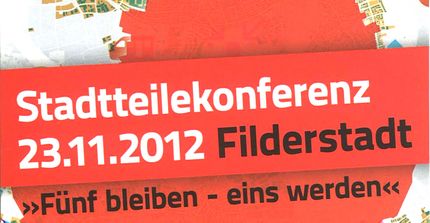 Plakat Stadtteilekonferenz