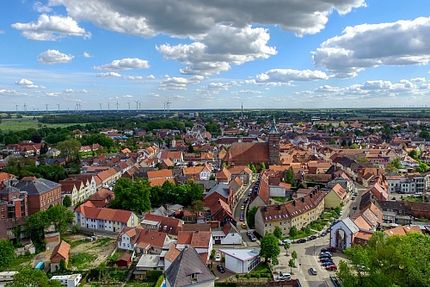Kleinstadt Osterburg in Sachsen-Anhalt