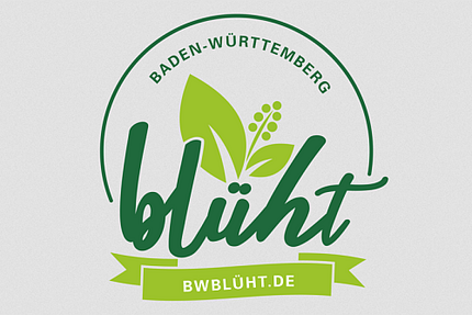 Logo des Landeswettbewerbs BW blüht