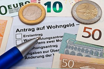 Foto: Antrag auf Wohngeld