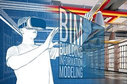 BIM die Planungsmethode ist die Digitalisierung im Bauwesen - VR Brille