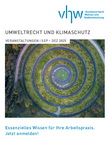 vhw-Veranstaltungsvorschau Umweltrecht und Klimaschutz Sep-Dez 2025