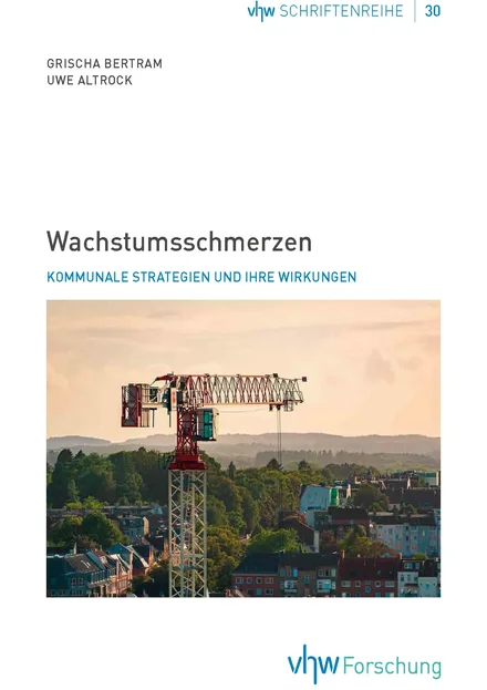 Cover vhw Schriftenreihe Nummer 30