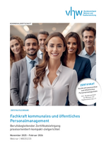 Zertifikatslehrgang "Fachkraft kommunales und öffentliches Personalmanagement" | WB255220