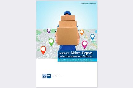 Cover Handbuch: Mikro-Depots im interkommunalen Verbund