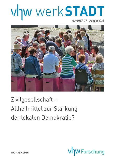 Cover werkSTADT Nummer 77
