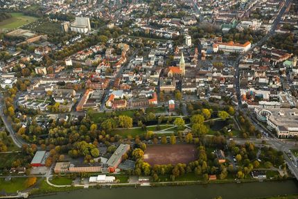 Panorama der Stadt Hamm