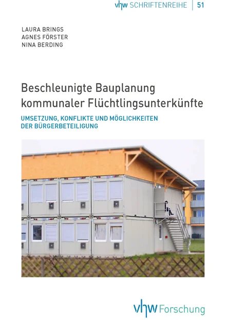 Cover vhw Schriftenreihe Nummer 51