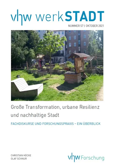 Cover werkSTADT Nummer 57
