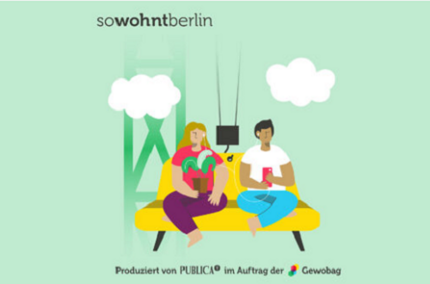 Titelbild des Podcasts der Gewobag Berlin