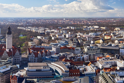 Luftaufnahme Leipzig 