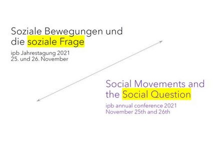 Titel der Jahrestagung des Instituts für Protest- und Bewegungsforschung