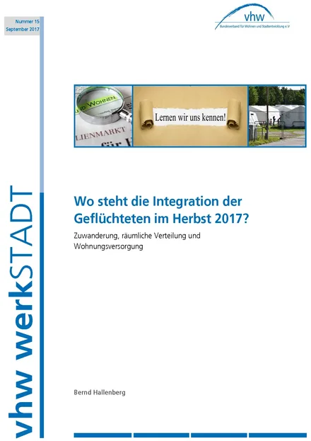 Cover werkSTADT Nummer 15