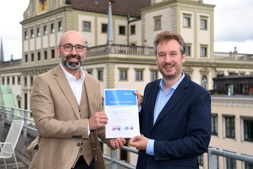 Urkunde vhw an Baureferat