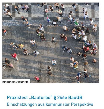 Titel der Publikation vhw Debatte zum Bauturbo