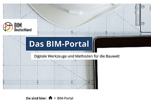 BIM-Portal Deutschland Startseite