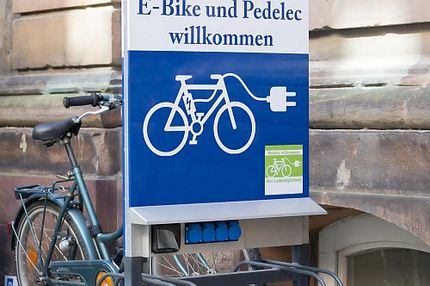 Foto: E-Bike Ladestation
