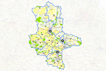 Geodatenkarte Sachsen-Anhalt