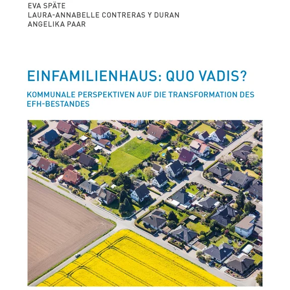 Einfamilienhaussiedlung von oben