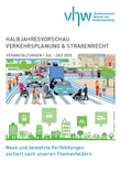 Halbjahresvorschau Verkehrsplanung und Straßenrecht Juli-Dez 2025
