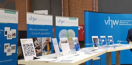 vhw-Stand zum 15. NSP-Kongress 2022