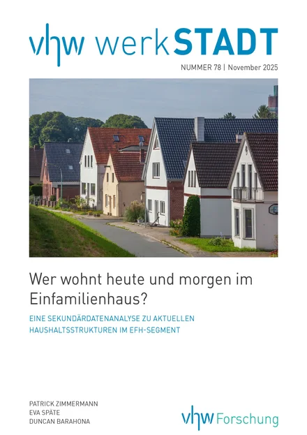 Cover werkSTADT Nummer 78