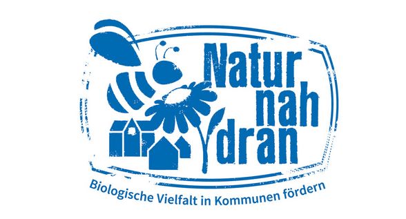 Logo "Natur nah dran" des NABU Baden-Württemberg
