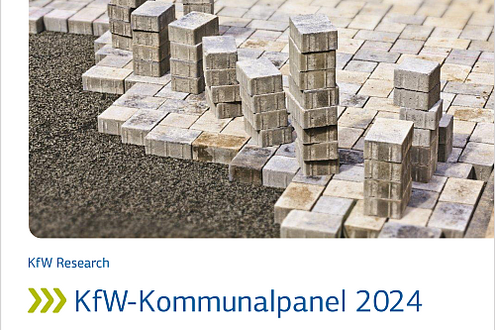 Cover des KfW-Kommunalpanel 2024