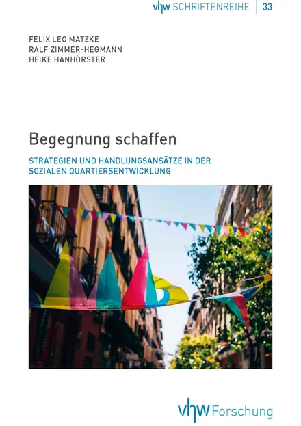 Cover vhw Schriftenreihe Nummer 33
