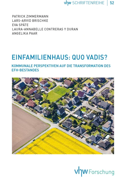 Cover vhw Schriftenreihe Nummer 52