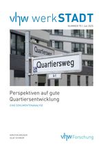 Cover der werkSTADT Nr. 75