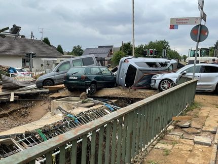 Zerstörung durch Hochwasser in Rheinland-Pfalz 2021