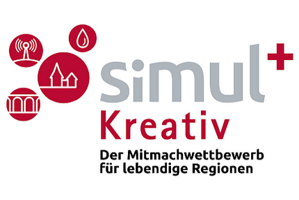 Logo des simulplusKreativ Wettbewerb 2023 © SLK: simul⁺Kreativ