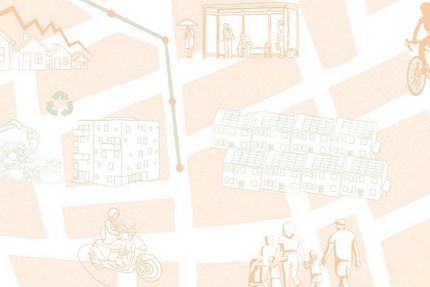 Illustration einer Karte